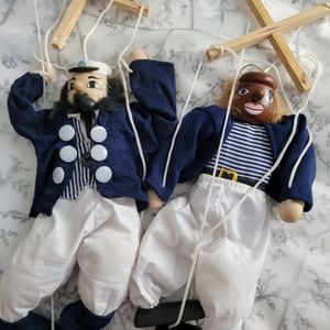 Marionettes Sea Capitan & Sailor